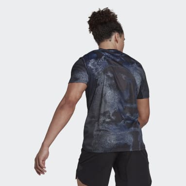 D4T HIIT Allover Print Training T-skjorte Flerfarget