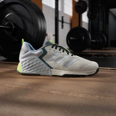 最新！トレーニングシューズ☆アディダス☆Dropset 3 strength adidas Dropset 3 Training Shoes - Grey | Free Shipping with