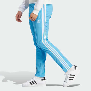 Men's Originals Blue Adicolor Classics Beckenbauer Track Pants