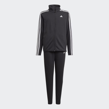 Conjunto Deportivo de Felpa Francesa adidas Essentials Negro Niño Sportswear