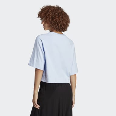 T-shirt Premium Essentials Bleu Femmes Originals