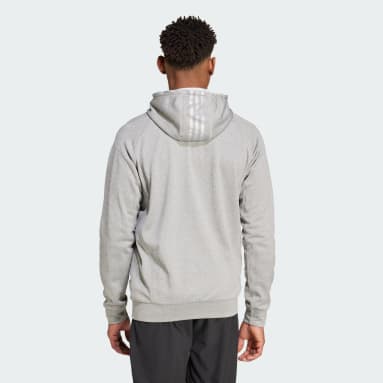 Bluza z kapturem Game and Go Training Big Logo 3-Stripes Full-Zip