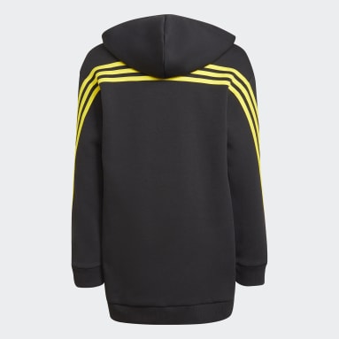 Kinder Sportswear adidas x Classic LEGO 3-Streifen Pocket Hoodie Schwarz