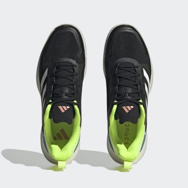 Men's Tennis Black Defiant Speed Tennis Shoes
