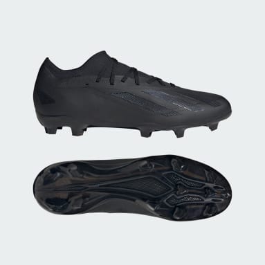 Botas de Futebol X Crazyfast.2 – Piso firme Preto Futebol