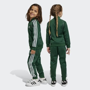 Děti Originals zelená Sportovní souprava Adicolor SST