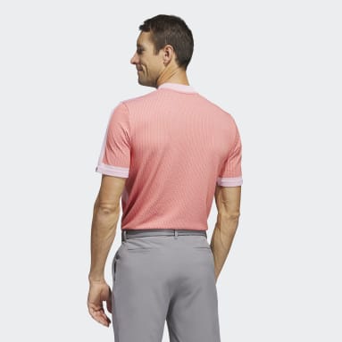 Männer Golf Ultimate365 Tour Textured PRIMEKNIT Golf Poloshirt Rot