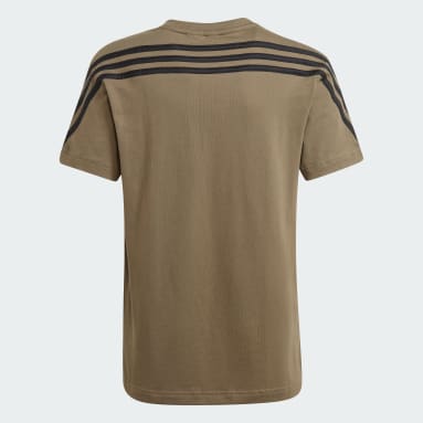 Kids Training Green Future Icons 3-Stripes Tee