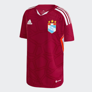 Camiseta De Visitante Sporting Cristal 2022 Rojo Niño Fútbol