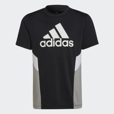 Boys sportswear Black Design to Move Tee