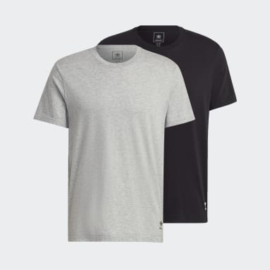 T-shirt en coton Comfort Core noir Hommes Originals