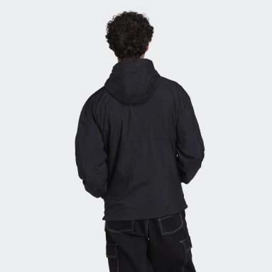 Cortavientos adidas Rekive Negro Hombre Originals