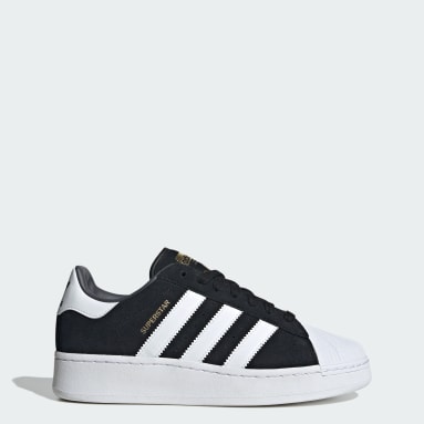 Adidas Superstar Shoes - Black/White - 11