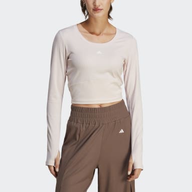 Maglia Studio Long Sleeve Viola Donna Fitness & Training