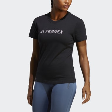 Remera Terrex Classic Logo Negro Mujer TERREX
