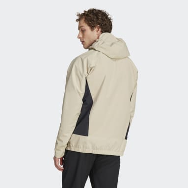 Giacca impermeabile Terrex Utilitas RAIN.RDY 2.5-Layer Beige Uomo TERREX