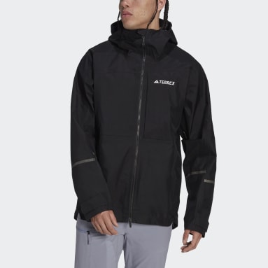 남성 Outdoor Black 익스플로릭 고어텍스 재킷
