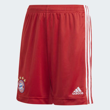 เด็กผู้ชาย ฟุตบอล สีแดง กางเกงฟุตบอล FC Bayern Home