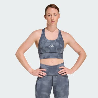 adi365 Running Pocket Graphic Medium Support Bra