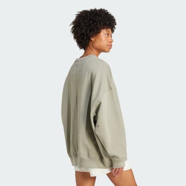 Sudadera de cuello redondo extragrande Essentials Linear