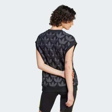 เสื้อกล้ามผ้าถักลายโมโนแกรม Trefoil