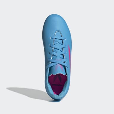 Botines X Speedflow.4 Multiterreno Azul Niño Fútbol