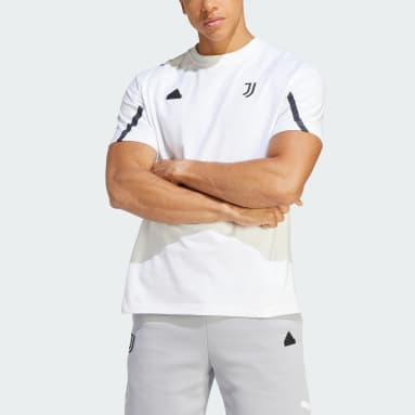 Men Football White Juventus Designed for Gameday Tee