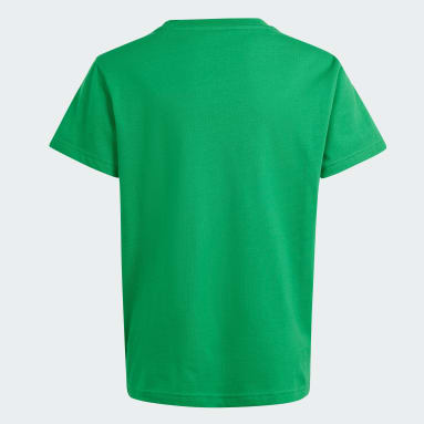 Camiseta Trefoil Verde Niño Originals