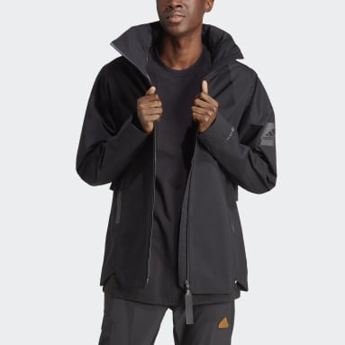 Adidas Men's Basic 3-Stripes Rain.RDY Jacket | Dick's Sporting Goods