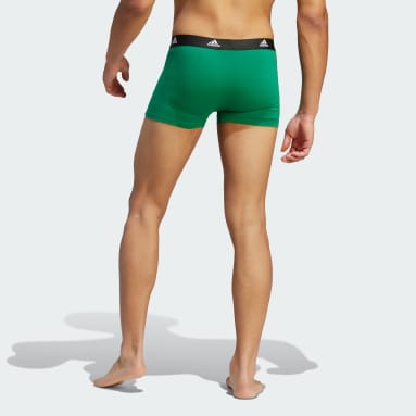Boxer Active Flex Cotton (Confezione da 3) Verde Uomo Fitness & Training