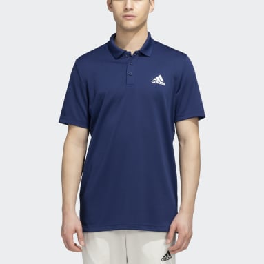 Men Training Blue M D2M POLO