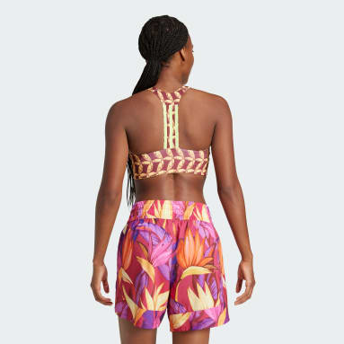 Podprsenka adidas x FARM Rio Medium-Support