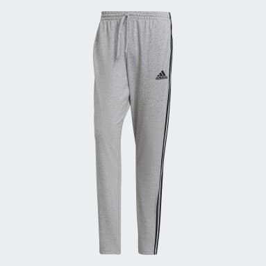 Essentials Single Jersey Tapered Open Hem 3-Stripes Eşofman Altı