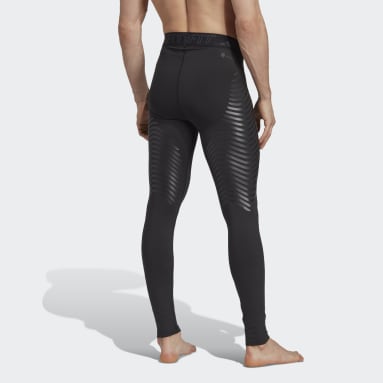 Legging ultra long Techfit Control x RHEON™ Noir Hommes Fitness Et Training