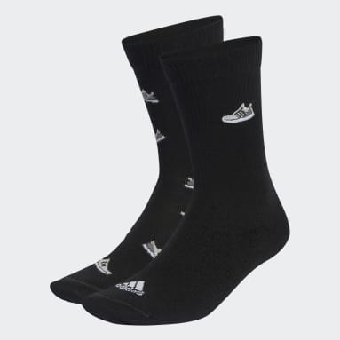 Training Black Run x Ultraboost Shoe Love Graphic Socks 2 Pairs