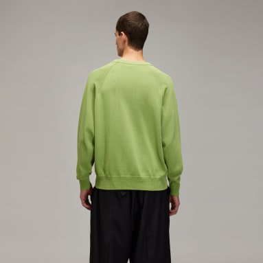 Y-3 Logo Knit Crew Sweatshirt