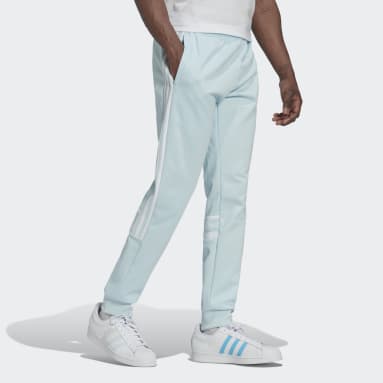 Men's Originals Blue Adicolor Classics Cut Line Pants
