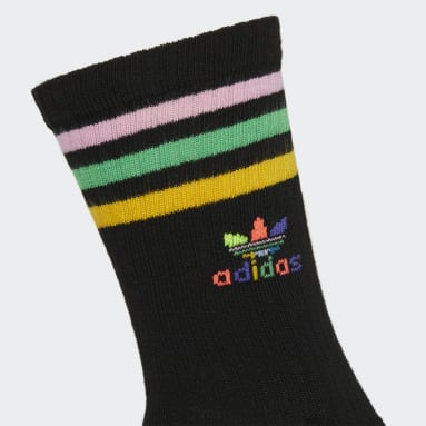 Originals Black Pride Crew Socks 3 Pairs