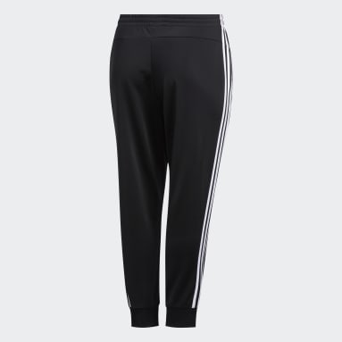 Women Sportswear Black Essentials Cuffed Tricot Pants (Plus Size)