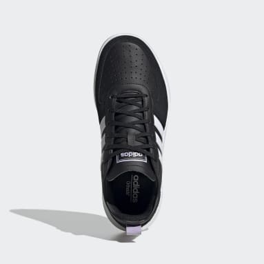 Dam Sportswear Svart Court 80s Shoes