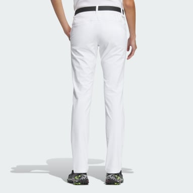 Women Golf White Four-Way Stretch Pants