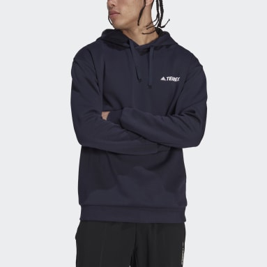 Sweat-shirt à capuche Terrex Graphic Logo Bleu Hommes TERREX