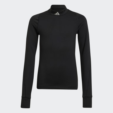 Kluci Sportswear černá Tričko Techfit Warm Long Sleeve