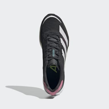 Tenis Adizero Adios 6 Gris Mujer Running