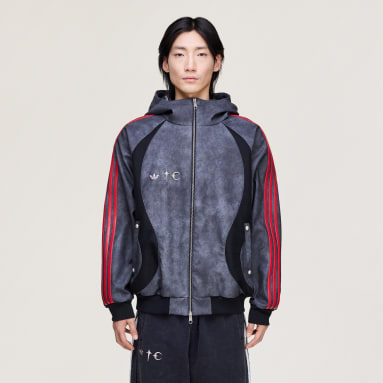 THUG CLUB TEAMGEIST FAUX LEATHER JKT