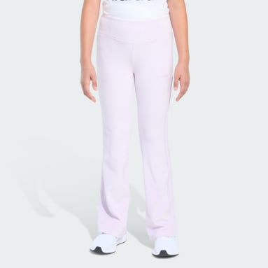 Velour Vented Flared Pants