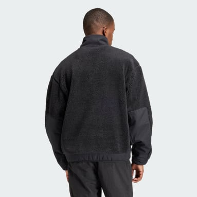 Heren Originals Premium Essentials+ Sweater met Halflange Rits
