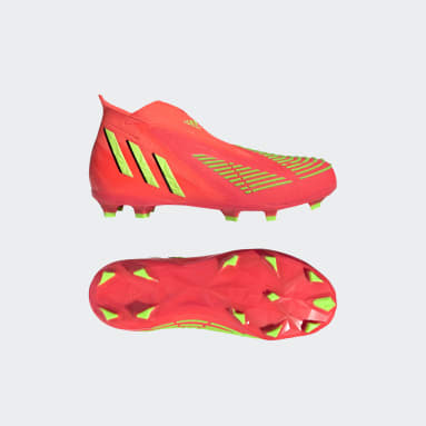 Børn Fodbold Orange Predator Edge+ Firm Ground støvler