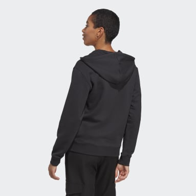 Kvinder Sportswear Sort Essentials Linear Full-Zip Isoli hættetrøje