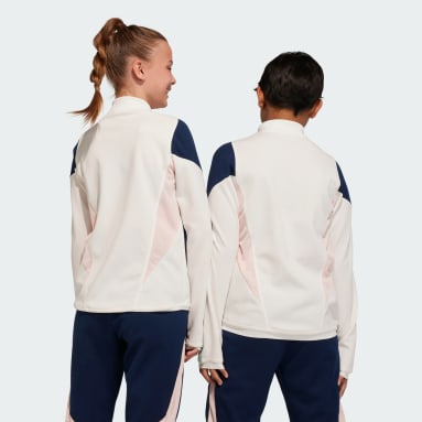 Kids Football White Ajax Amsterdam Tiro 23 Training Top Juniors'